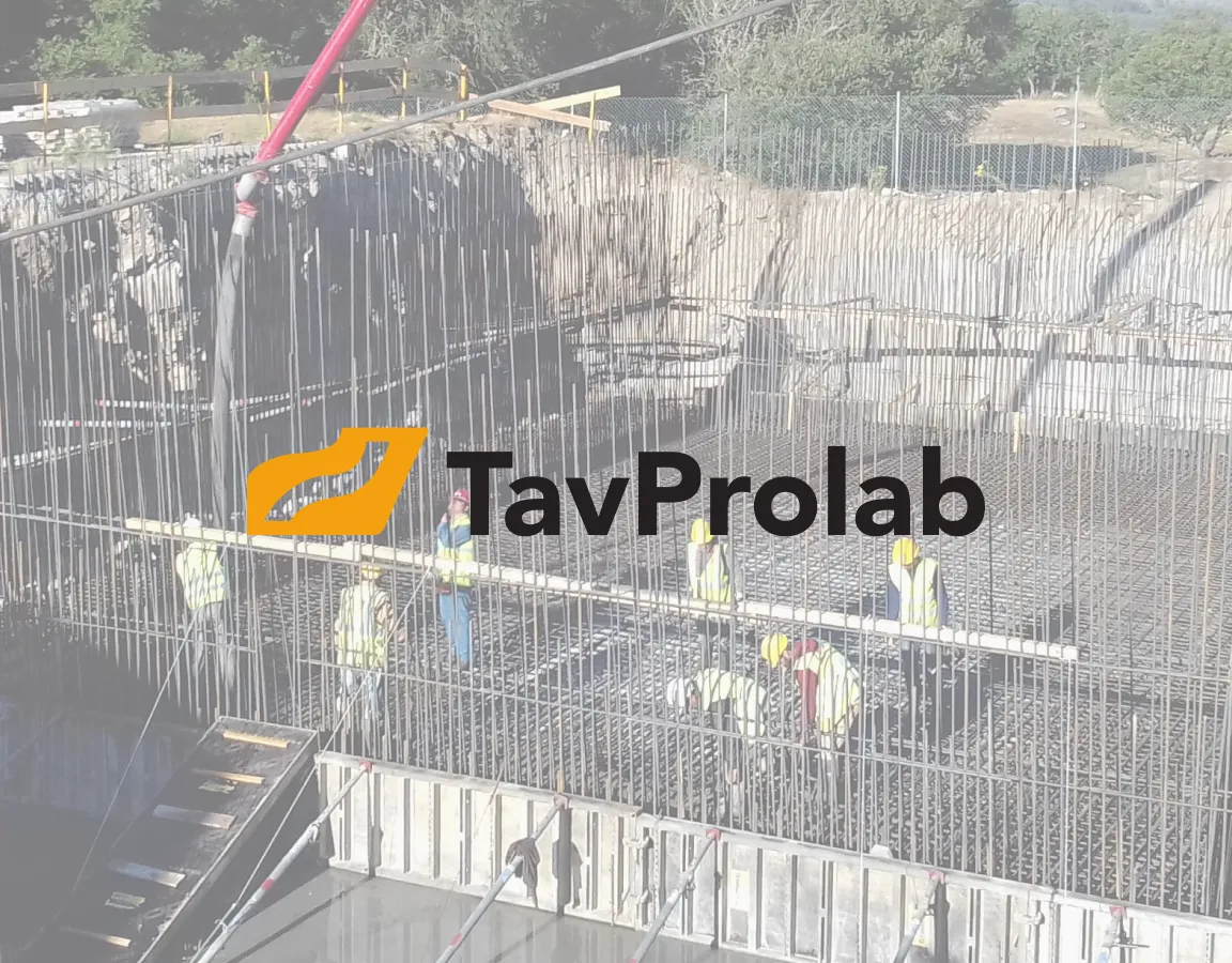 Ano 2023: TavProLab Empresa TavProLab fornece serviços de laboratório especializados no setor da construção civil ano de 2023
